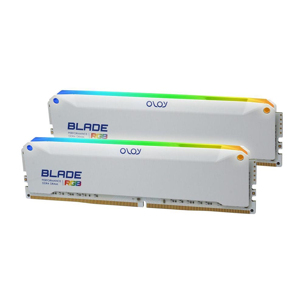 RAM DDR4 OLOY BLADE WHITE 8GB 3200 MHZ RGB